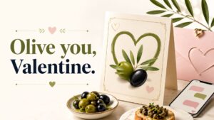 Olive You Puns for Love Notes, Valentine Cards, and Flirty Texts