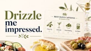 Best Olive Captions by Photo Type