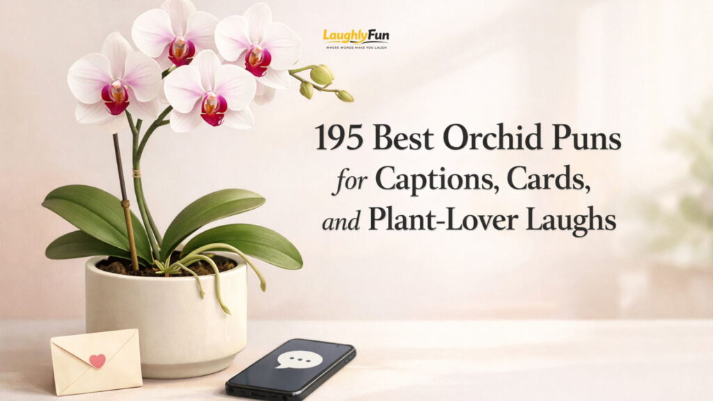 195 Best Orchid Puns for Captions, Cards, and Plant-Lover Laughs