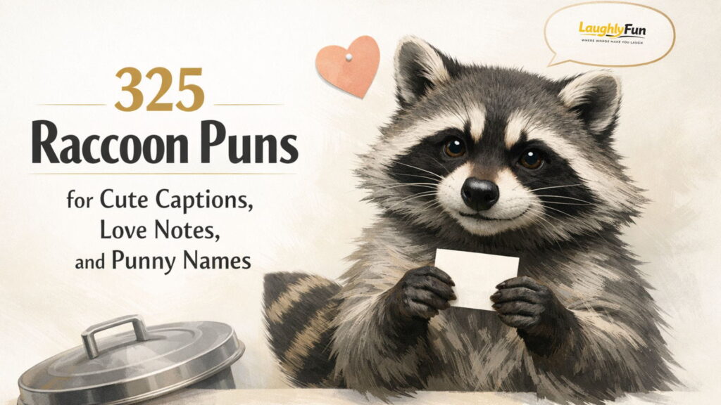 325 Raccoon Puns for Cute Captions, Love Notes, and Punny Names