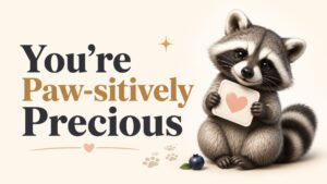 Cute Raccoon Puns and Captions