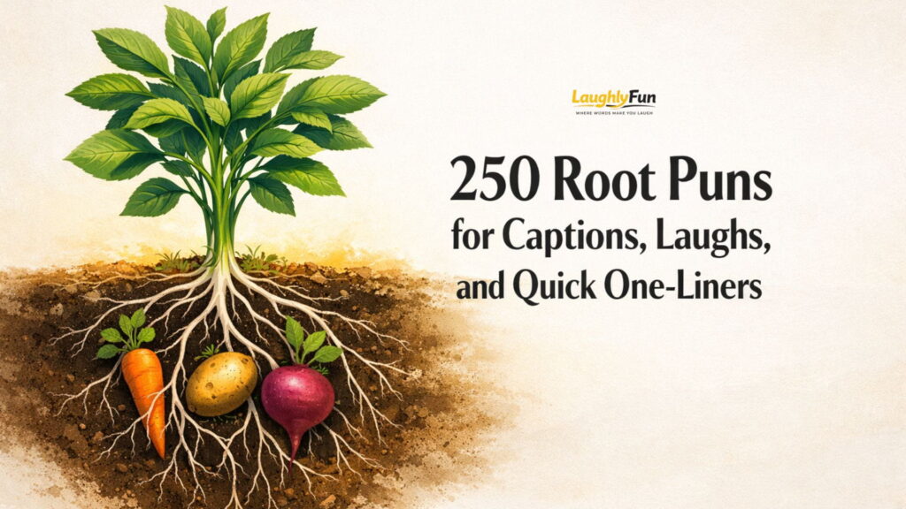 250 Root Puns for Captions, Laughs, and Quick One-Liners