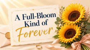 Sunflower Wedding and Anniversary Captions