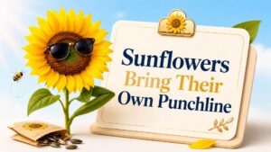 Funny Sunflower Puns