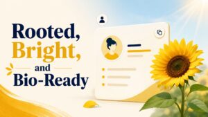 Short Sunflower Bio Captions