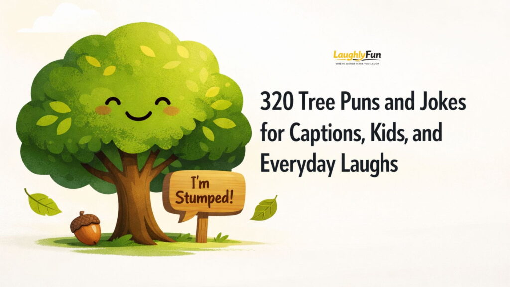 320 Tree Puns and Jokes for Captions, Kids, and Everyday Laughs