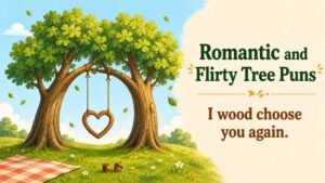 Romantic and Flirty Tree Puns