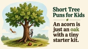 Short Tree Puns for Kids