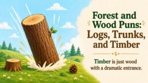 Forest and Wood Puns: Logs, Trunks, and Timber