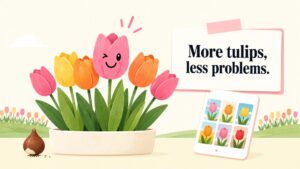 Funny Tulip Captions