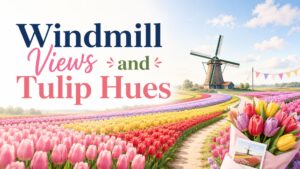 Tulip Field and Festival Captions