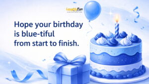 Blue Puns for Specific Occasions