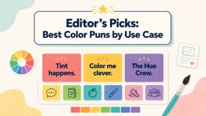 Editor’s Picks: Best Color Puns by Use Case