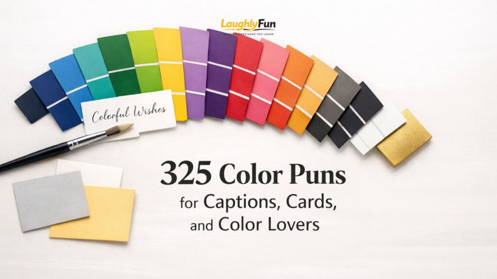 325 Color Puns for Captions, Cards, and Color Lovers