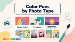 Color Puns by Photo Type