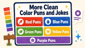 More Clean Color Puns and Jokes