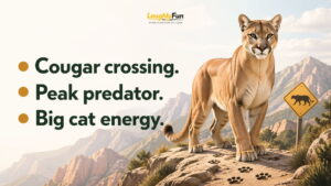 Short Cougar Puns
