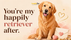 Golden Retriever Puns for Love, Cards, and Sweet Messages