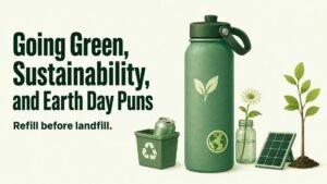 Going Green, Sustainability, and Earth Day Puns