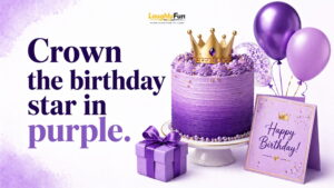 Purple Birthday Puns