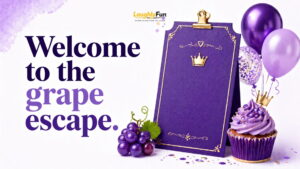 Purple Party Puns
