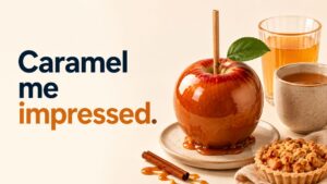 Apple Dessert Puns, Apple Snack Captions, and Sweet Food Wordplay