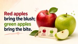 Red, Green, and Apple Variety Puns
