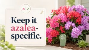 Azalea Puns to Avoid