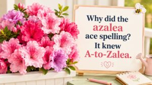 Clean Azalea Jokes for Kids, Classrooms, and Flower Fans