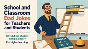 School and Classroom Dad Jokes for Teachers and Students