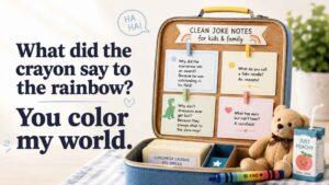 Clean Dad Jokes for Kids, Family, and Lunchbox Notes