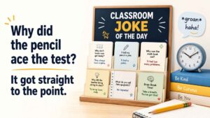 School and Classroom Dad Jokes for Teachers and Students