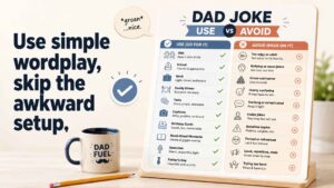 Use vs Avoid: Choosing the Right Dad Joke