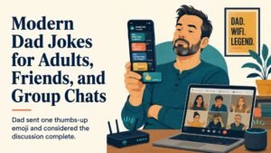 Modern Dad Jokes for Adults, Friends, and Group Chats
