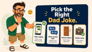 How to Pick a Dad Joke That Actually Lands