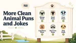 More Clean Animal Puns and Jokes