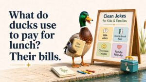 Clean Duck Jokes for Kids and Families