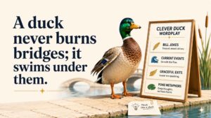 Clever Duck Puns and Wordplay