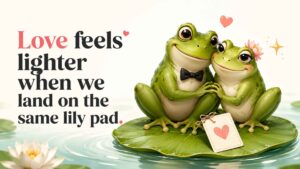 Frog Love Puns and Card Lines