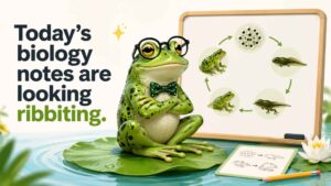 Frog Puns for School Boards and Science Lessons