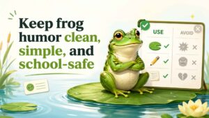 Use vs Avoid for Clean Frog Humor