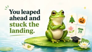 Frog Puns for Seasonal Cards and Special Occasions