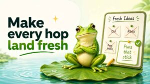 Overused Frog Puns vs Fresher Angles