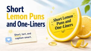 Short Lemon Puns and One-Liners