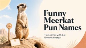 Funny Meerkat Pun Names