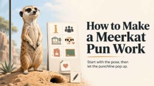 How to Make a Meerkat Pun Work