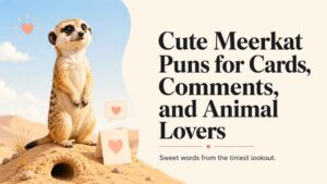 Cute Meerkat Puns for Cards, Comments, and Animal Lovers