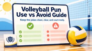 Volleyball Pun Use vs Avoid Guide