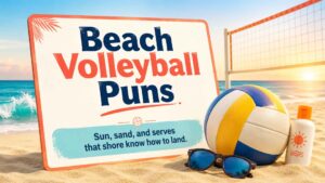 Beach Volleyball Puns