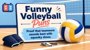 Funny Volleyball Puns